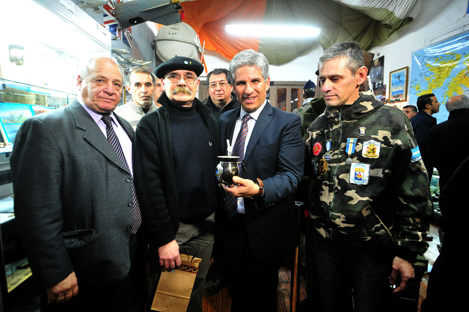 Preparan la bienvenida a los veteranos que viajaron a las Islas Malvinas